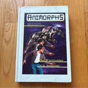Animorphs #3 HARDCOVER Book The Encounter By K.A. Applegate Scholastic Y2K Vtg